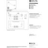 Delta Faucet 41618-PN Wall Mounted 18" ADA Decorative Bath Safety Grab Bar in Polished Nickel view 2