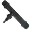 Mazzei (2081A-PVDF) Gas/Liquid Injector - Kynar Black 2" MNPT view 1