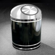 The 'Monte Carlo' Powder Coat Dome Top Receptacle 16 Gallon