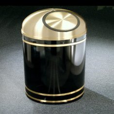The 'Monte Carlo' Powder Coat Dome Top Receptacle 16 Gallon