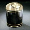 The 'Monte Carlo' Powder Coat Dome Top Receptacle 16 Gallon view 1