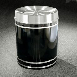 The 'Monte Carlo' Powder Coat Tip Action Receptacle 33 Gallon