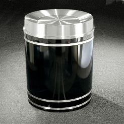 The 'Monte Carlo' Powder Coat Tip Action Receptacle 12 Gallon