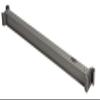 Cambro ETR72580 Camshelving Elements Traverse 72" Brushed Graphite 1 Each view 1
