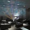 Soothing & Relaxing Ocean Wave Projector LED Night Light with Built-in Stereo Speakers / (12 LED Bulbs - 8 Colors) view 1