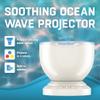 Soothing & Relaxing Ocean Wave Projector LED Night Light with Built-in Stereo Speakers / (12 LED Bulbs - 8 Colors) view 2