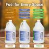Firefly Fuel Clean Fuel Eucalyptus Lamp Oil - Smokeless, Virtually Odorless, and - Long-Lasting Burn Time for Indoor & Outdoor Lamps - 1 Gallon - Made in USA view 4