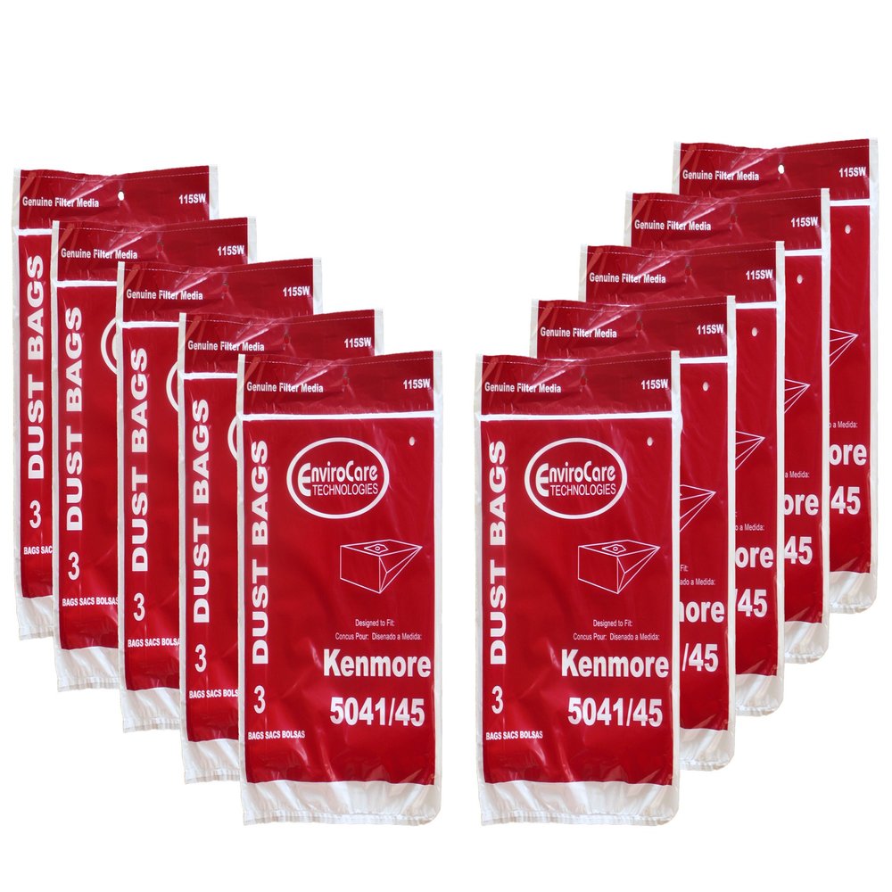 30 Kenmore #20-5045 Type H Canister Vacuum Cleaner Bag Model 203040 24025 23040 20035, 20350, 20395, 24031, 24200, 24203, 21040, 24205, 24300, 25170, 25250, 25300, 25320, 26350, 26355, 27320, 28320, 28350, 29035, 29200, #02050001000, #609218