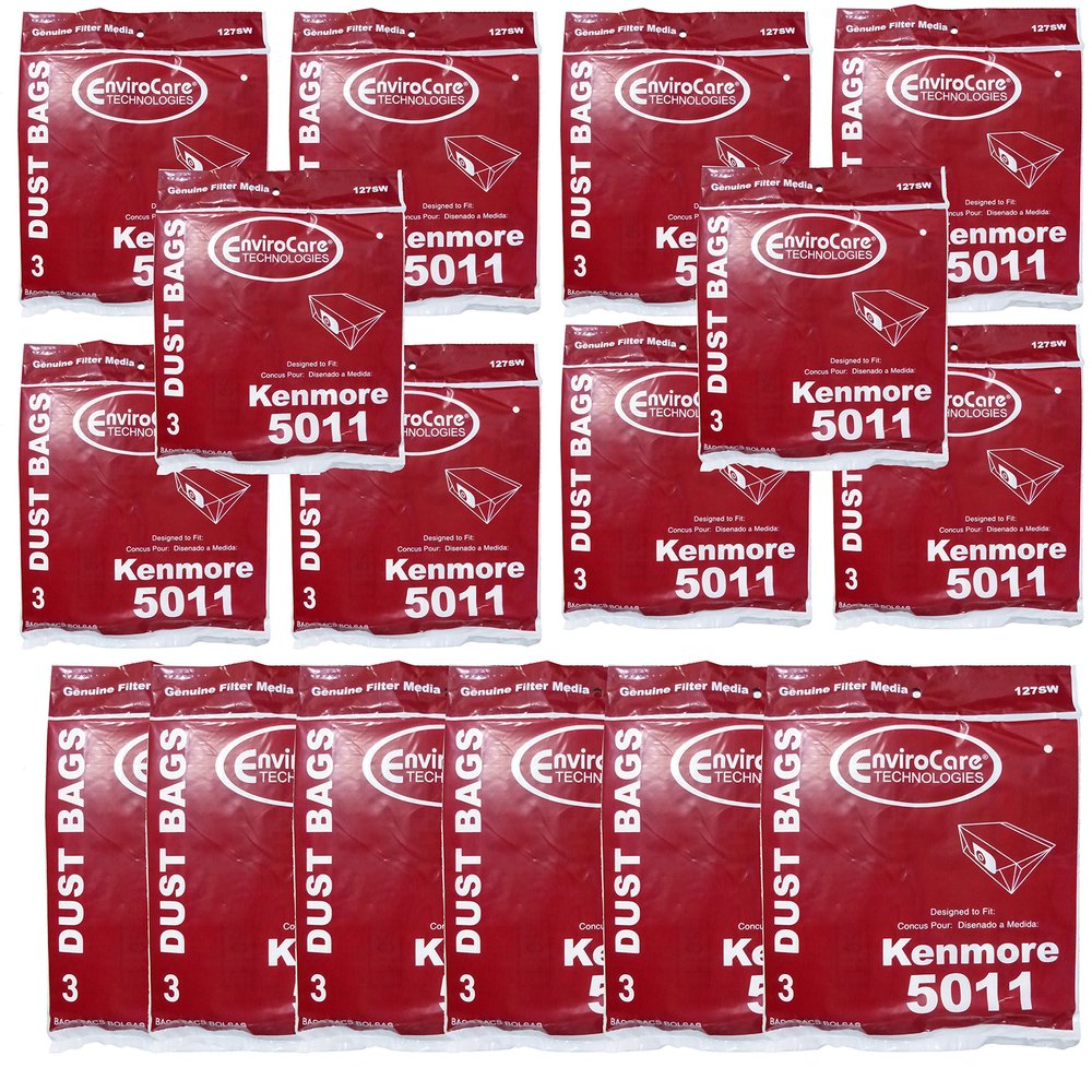 48 Kenmore 5067 Type X Upright Vacuum Cleaner Bag Model #11632265 11632275 11634510, Sears 50678, 11634610 34612 34695