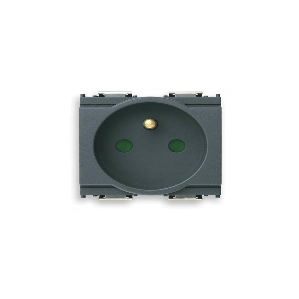 Vimar Boat Electrical Outlet Socket 16212 | French Idea 16A 250V Gray