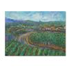 Trademark Fine Art Cherry Trees and Strawberry Fields Artwork by Manor Shadian, 18 by 24-Inch view 1