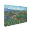 Trademark Fine Art Cherry Trees and Strawberry Fields Artwork by Manor Shadian, 18 by 24-Inch view 2