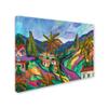 Trademark Fine Art Swept Slopes Artwork by Manor Shadian, 18 by 24-Inch view 2