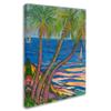 Trademark Fine Art Three Coconut Palms Artwork by Manor Shadian, 18 by 24-Inch view 2