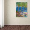 Trademark Fine Art Three Coconut Palms Artwork by Manor Shadian, 18 by 24-Inch view 3