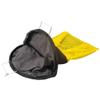 JCS 18x30 Wire Handle Bull Bag - Heavy-Duty Storage Bag - Half Solid Nylon, Half Nylon Mesh - Recreational & Commercial view 1
