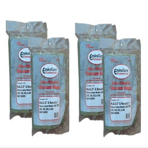 40 Commercial Numatic N.A.C.E., Numatic Vacuum Cleaner Bags, 604100, Henry/James, Henry Micro, Henry Xtra, Hetty, NACECare Commercial, James JVP180