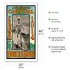 1914 Mid-Pacific Carnival - Duke Kahanamoku - Honolulu Hawaii - Vintage Travel Poster by Lew Henderson, Ned Steel c.1914 - Fine Art Matte Paper Print (Unframed) 30x44in view 2