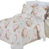 8PC Liza Cal-King Size Bed in a Bag- Medium Weight Down Alternative Comforter (Duvet Insert) with Cotton Duvet Cover Set and Bed Sheets view 1