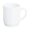 Arcoroc Restaurant Plain Mug 250ml Stackable 6 Cups view 1