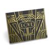 Hortense B. Hewitt Art Deco Black and Gold Spiral Bound Book, 7.5 x 5.75-Inches view 1