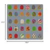 Flagship Carpets Fancy Prancy Turtles Multicolor Educational Seating Rug for Classroom and Home Learning Area, Kids Bedroom Carpet or Playroom Mat, (Seats 30),10'6" x 13'2", Rectangle view 3
