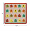 Flagship Carpets Counting Turtles Children's Educational Rug for Kids Playroom, Nursery Room Mat, Home Learning Area, and Classroom Carpet, (Seats 20), 6' x 8'4" view 2