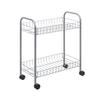 Metaltex Service Trolley Madrid 41x23x51cm, Metal, White, 41 x 23 x 51 cm view 1