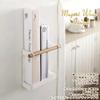 Yamazaki Industries 7825 Toska Magnetic Wrap Holder, White view 3