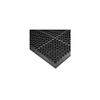 NoTrax Black Beveled Edge Competitor Mat view 1