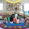 Flagship Carpets Number Circles Multicolor Educational Rug for Playroom Mat, Kids Bedroom, Home Learning Area, and Childrens Classroom Carpet, 10'6" x 13'2", Oval view 4