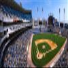 Walls 360 Peel & Stick Baseball Stadium Wall Mural: Cellular Field High Angle (24 in x 9 in) view 1