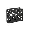 Haku Mobel Magazine Rack Black, Metal - Size: W 35 cm X H 26 cm X D 10 cm, Style: Modern view 1