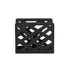 Haku Mobel Magazine Rack Black, Metal - Size: W 35 cm X H 26 cm X D 10 cm, Style: Modern view 2