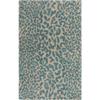Surya Athena ATH-5120 Hand Tufted Wool Square Animal Print Area Rug, 9-Feet 9-Inch view 1
