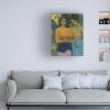 Trademark Fine Art Two Tahitian Women 1899 Artwork by Paul Gauguin, 18 by 24-Inch view 3