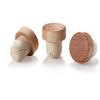 WidgetCo 21.5mm Natural T-Cork with Wood Top, Bar Corks, for Spirits, Liquor, & Syrups (Qty 250) view 1