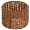 Upgradelights Wicker Chandelier Lamp Shade, Set of Six Shades, 5 Inch Retro Drum, Clips Onto Bulb. 5x5x4.5 view 2