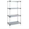 Quantum Storage Systems WR86-2148SG Starter Kit Solid Shelves Galvanized 4 Shelves 86" H x 48" W x 21" D view 1