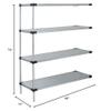 Quantum Storage Systems AD74-1448SG Solid Shelves Add-On Kit for WR74-1448SG Galvanized Steel 4 Shelves 74" H x 48" W x 14" D view 2