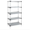 Quantum Storage Systems WR54-2472SG-5 Starter Kit Solid Shelves Galvanized Steel 5 Shelves 54" H x 72" W x 24" D view 1