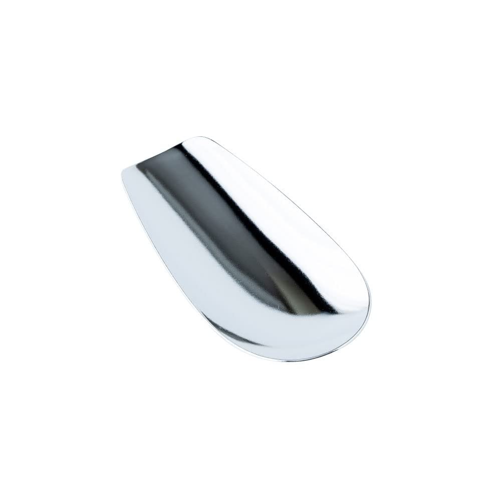 Aoyoshi 019753 Tea Spoon, Silver, W 1.6 x L 3.1 inches (4 x 7.9 cm), Stainless Steel Brown Plain Silver Plated, Made in Japan