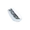 Aoyoshi 019784 Tea Spoon, Silver, W 1.6 x L 3.1 inches (4 x 7.9 cm), Stainless Steel Tea Cherry Blossom, Silver Plated, Made in Japan view 1