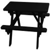 Furniture Barn USA -Child's Picnic Table, Black view 1