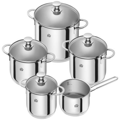 BSF Bordeaux Cookware Set 5pcs.