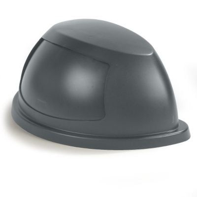 Carlisle 34302223 343022-23 Waste Container Lid, Fits 21-Gallon Half-Round Containers, Grey-34302223