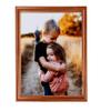 ArtToFrames 16x16 Inch Brown Picture Frame, This 1.00 Inch Custom Wood Poster Frame is Honey - Comes with Foam Backing 3/16 inch and Regular Glass (FBPL0066-60823-YHNY-16x16) view 1