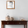 ArtToFrames 16x16 Inch Brown Picture Frame, This 1.00 Inch Custom Wood Poster Frame is Honey - Comes with Foam Backing 3/16 inch and Regular Glass (FBPL0066-60823-YHNY-16x16) view 4