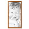ArtToFrames 16x33 Inch Brown Picture Frame, This 1.00 Inch Custom Wood Poster Frame is Honey - Comes with Foam Backing 3/16 inch and Regular Acrylic (FBPL0066-60823-YHNY-16x33) view 1