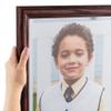 ArtToFrames 12x31 Inch Red Picture Frame, This 1.25 Inch Custom Wood Poster Frame is Cherry - Comes with Foam Backing 3/16 inch and Regular Acrylic (FBPL0066-59504-YCHY-12x31) view 3